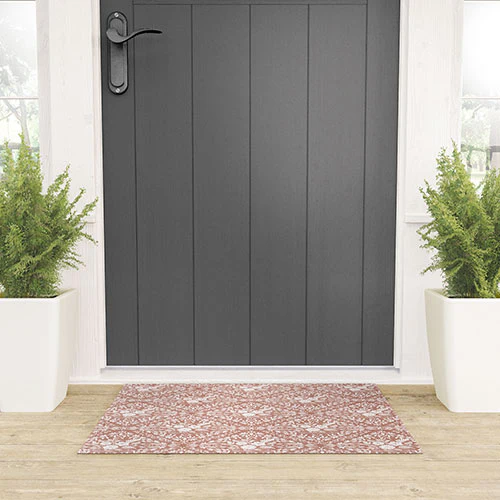 Marta Barragan Camarasa Antique Botanical Bliss Welcome Mat - Image 3