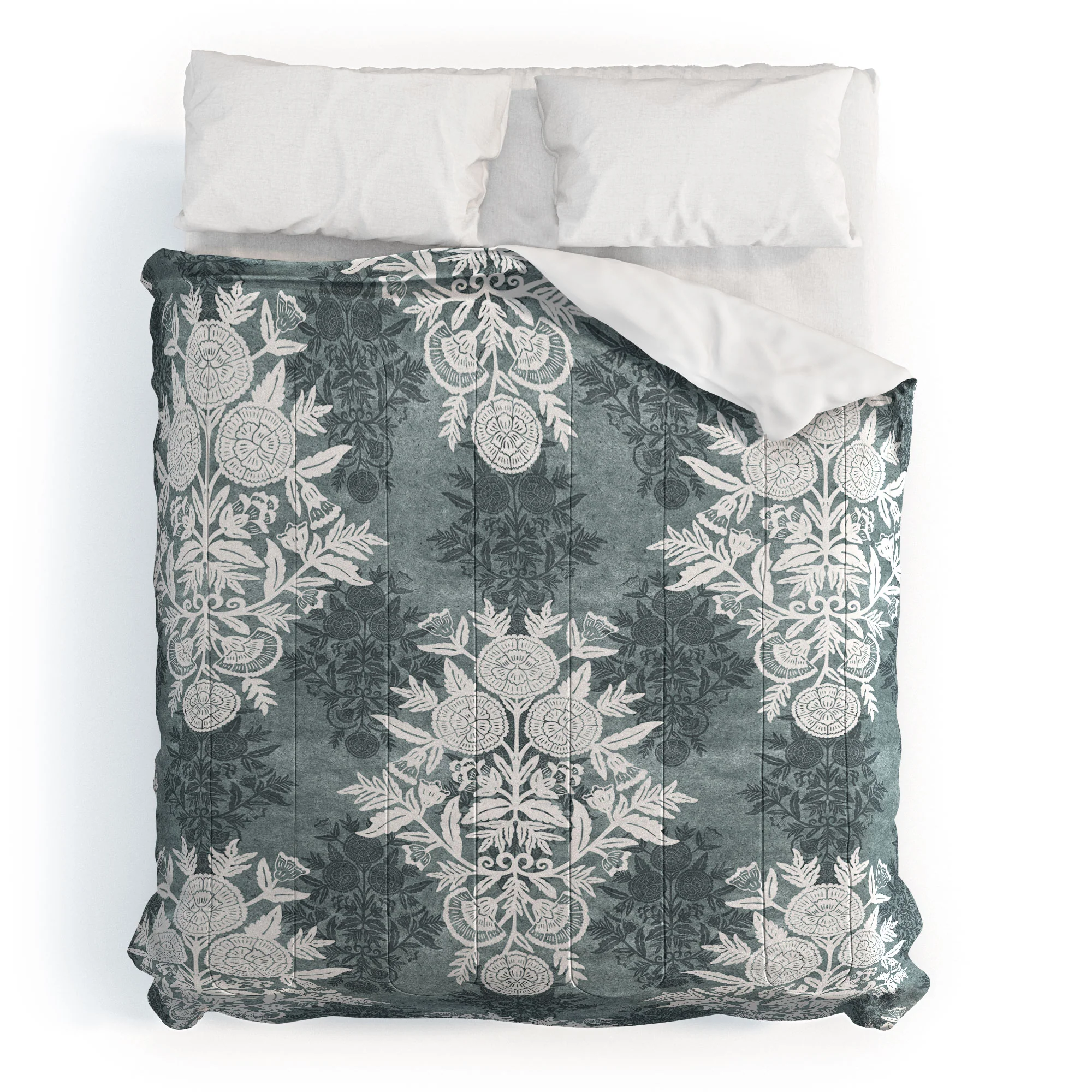 Marta Barragan Camarasa Antique Victorian Floral Comforter - Image 13