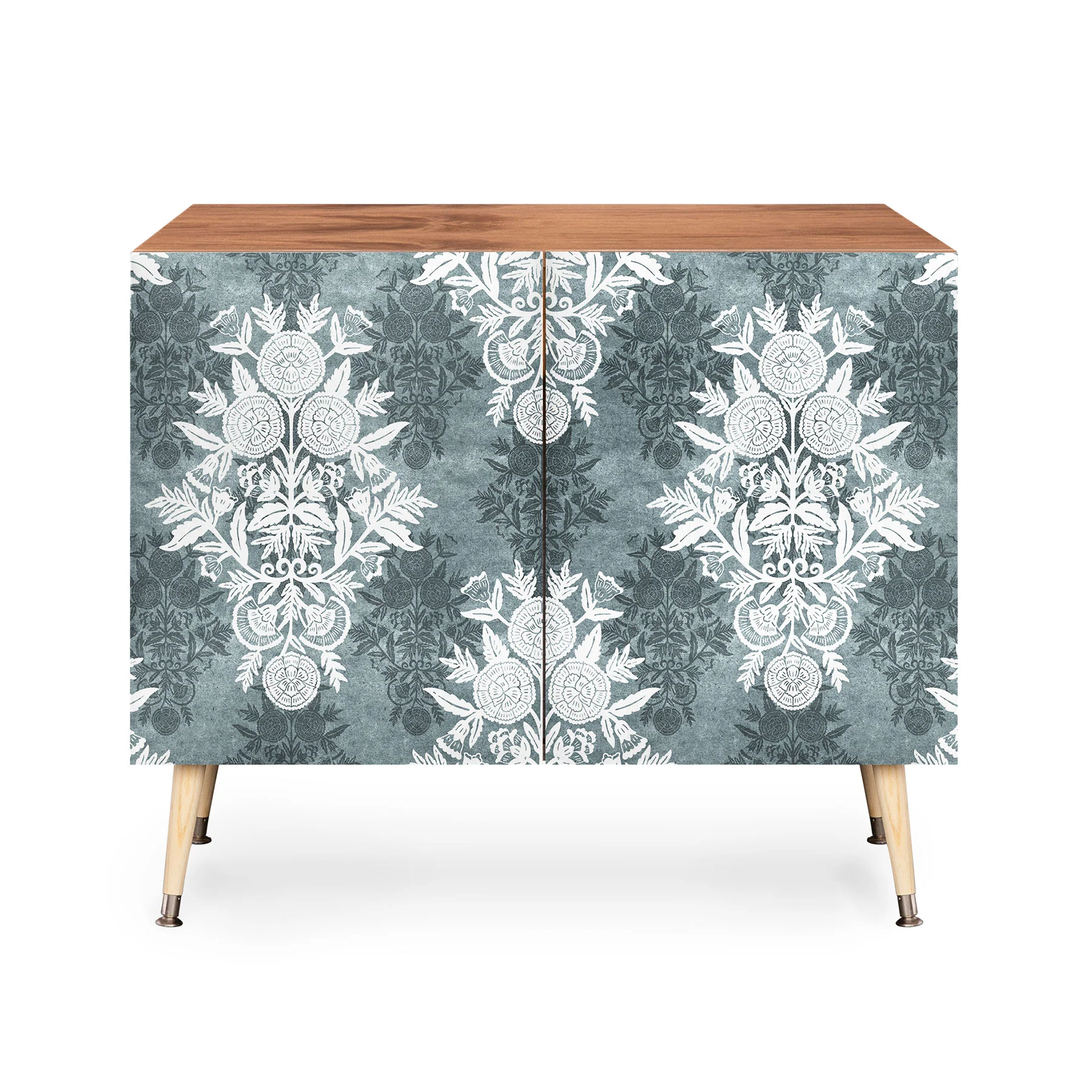 Marta Barragan Camarasa Antique Victorian Floral Credenza - Image 13