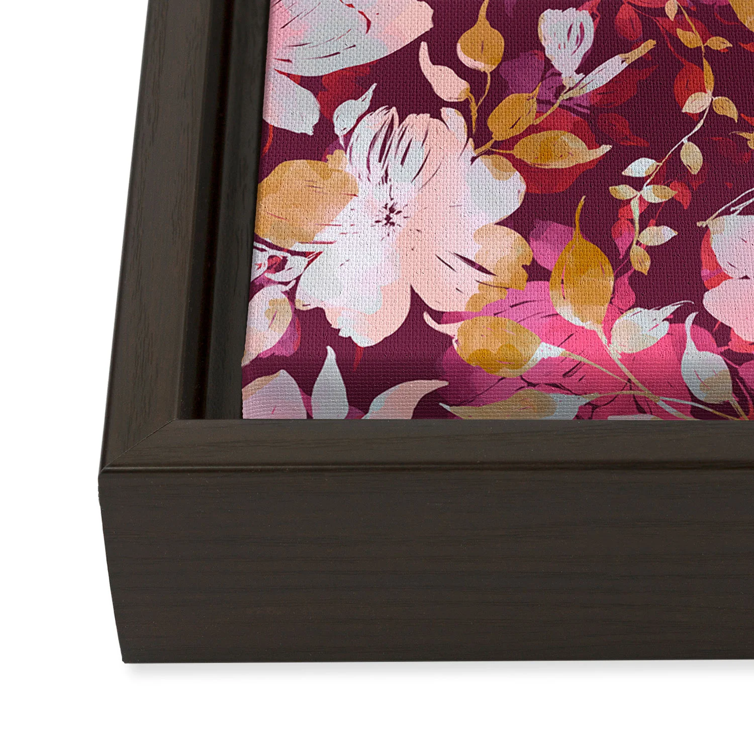 Marta Barragan Camarasa Blossoming Burgundy Fall Art Canvas - Image 24