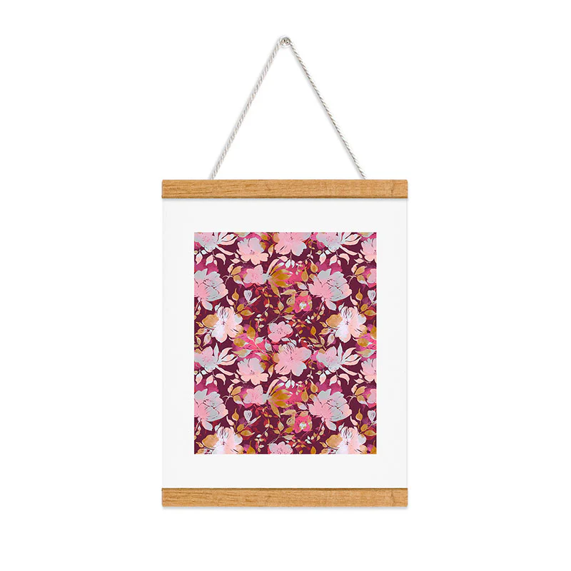 Marta Barragan Camarasa Blossoming Burgundy Fall Art Print - Image 28