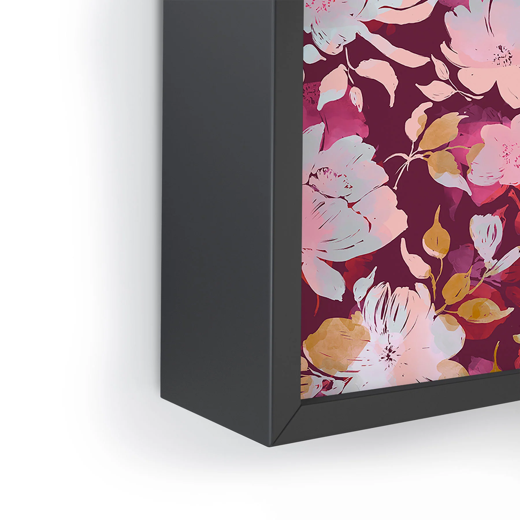 Marta Barragan Camarasa Blossoming Burgundy Fall Framed Mini Art Print - Image 10