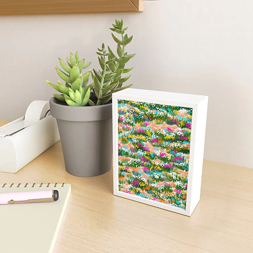 Marta Barragan Camarasa Blossoming Field Framed Mini Art Print - Image 5