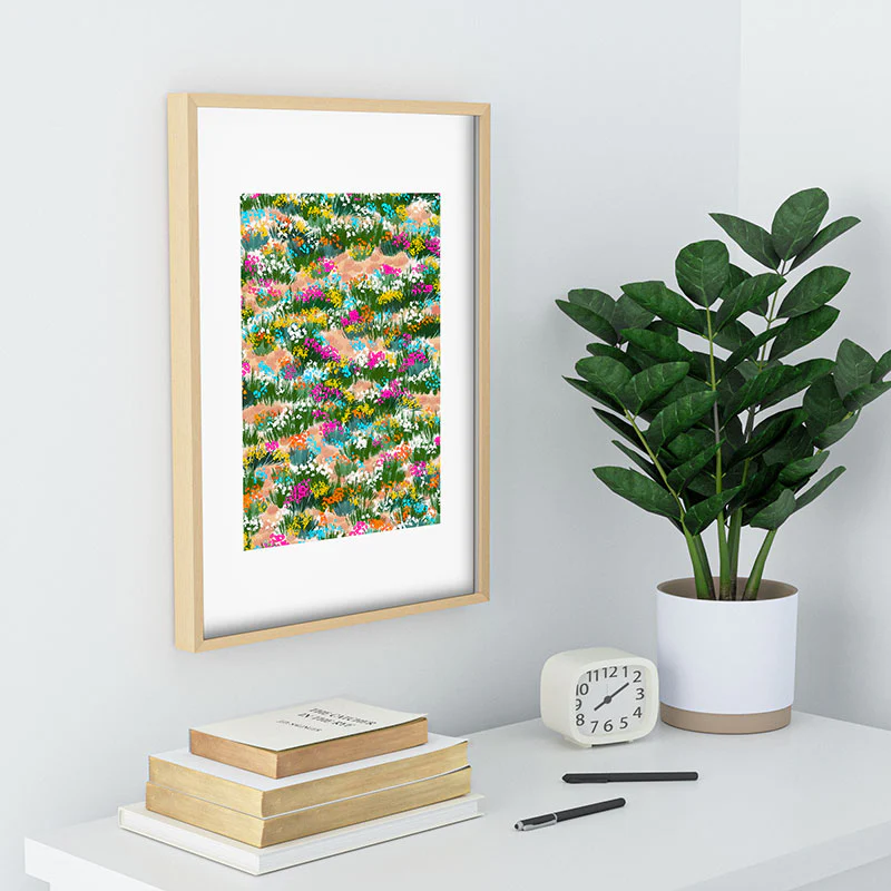 Marta Barragan Camarasa Blossoming Field Recessed Framing Rectangle - Image 22
