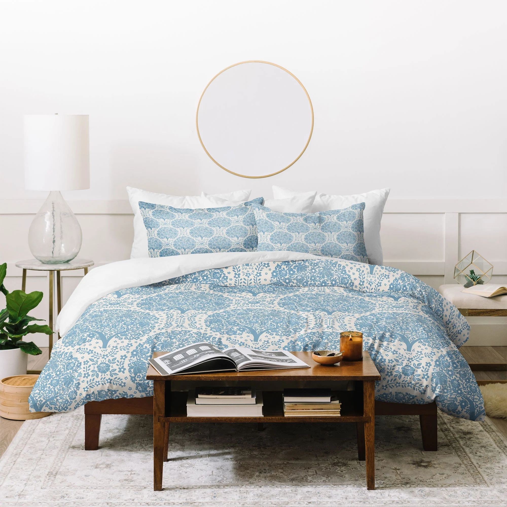 Marta Barragan Camarasa Blossoming Forest Trees Duvet Cover - Image 32