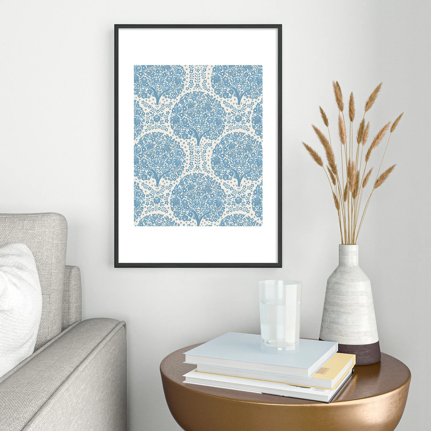 Marta Barragan Camarasa Blossoming Forest Trees Metal Framed Art Print - Image 22