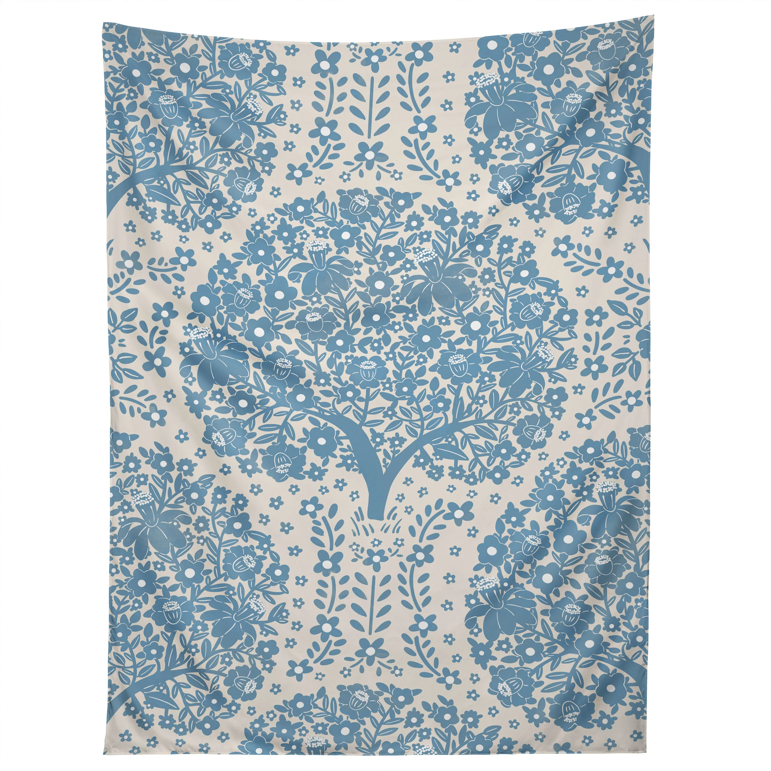 Marta Barragan Camarasa Blossoming Forest Trees Tapestry