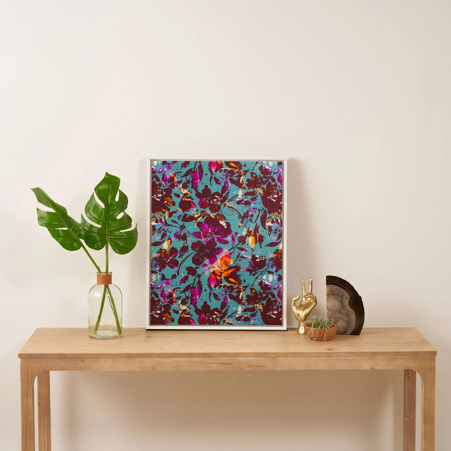Marta Barragan Camarasa Bold Floral Expression Art Canvas - Image 20