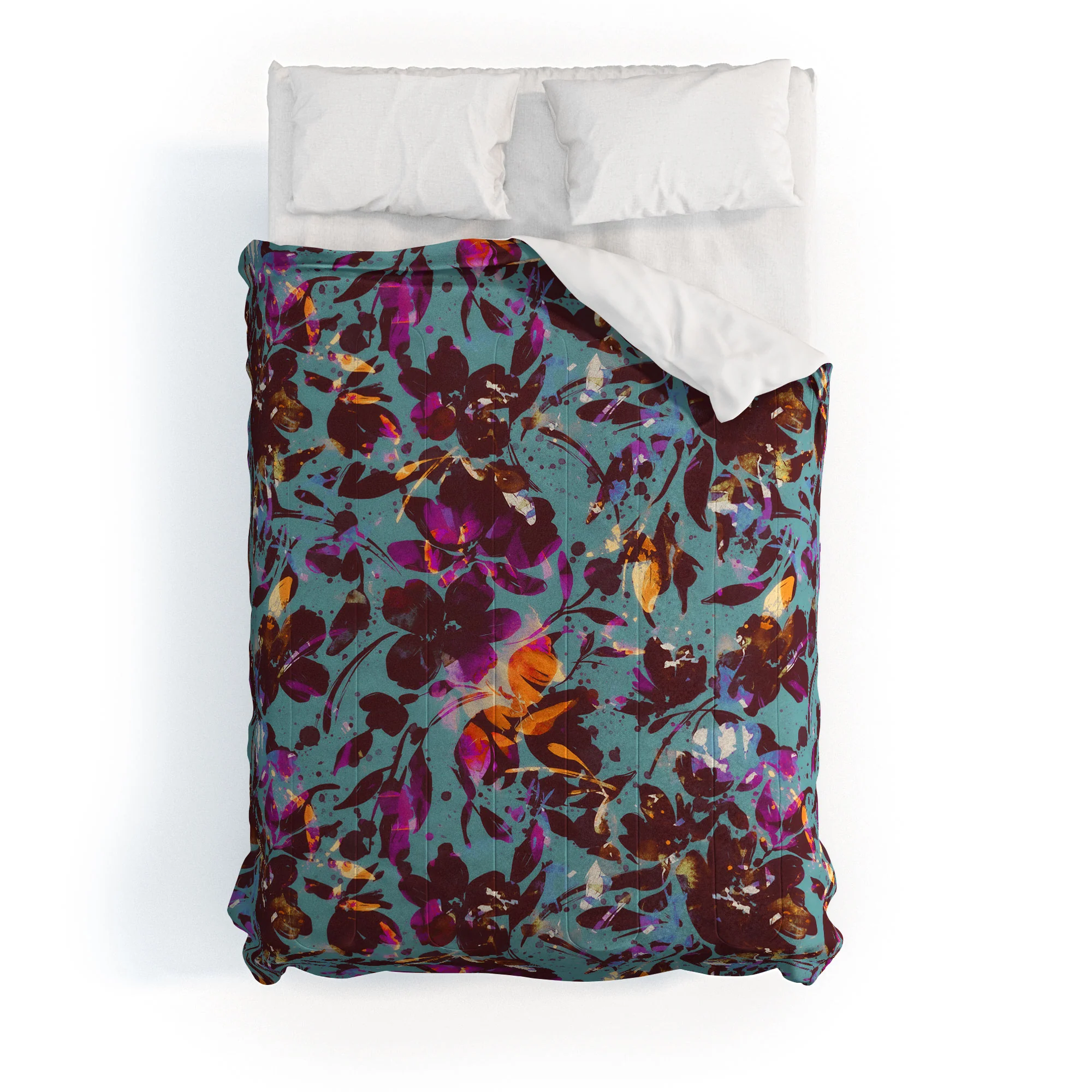 Marta Barragan Camarasa Bold Floral Expression Comforter - Image 10