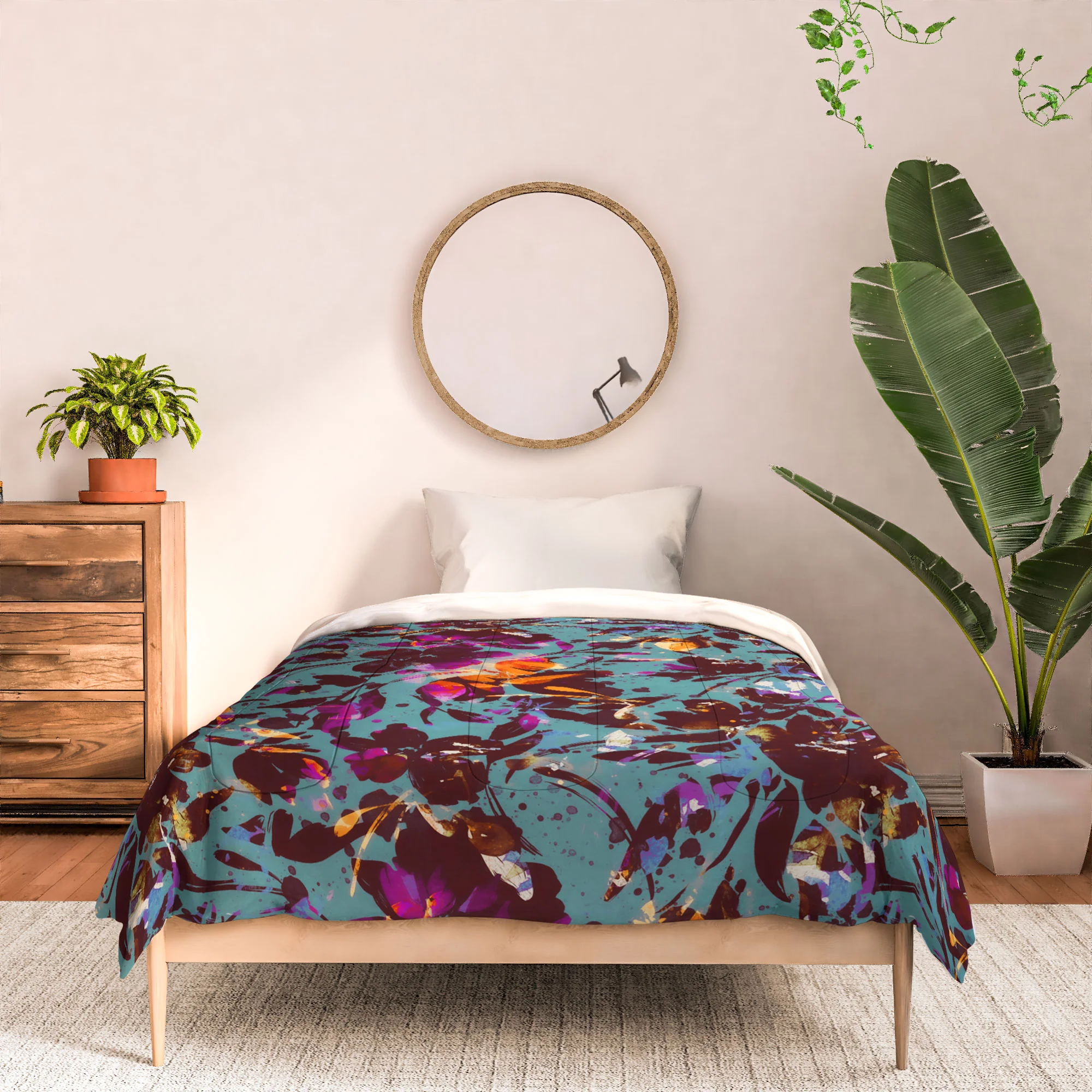 Marta Barragan Camarasa Bold Floral Expression Comforter - Image 6