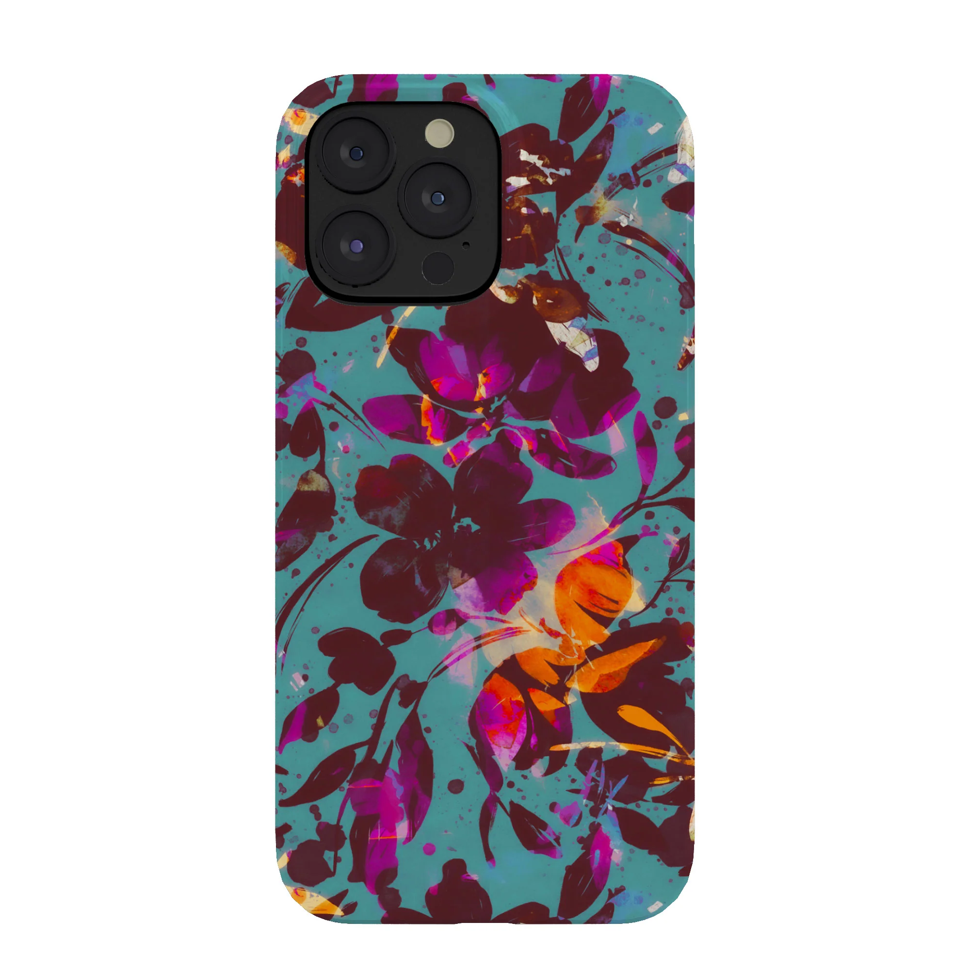 Marta Barragan Camarasa Bold Floral Expression Phone Case - Image 42