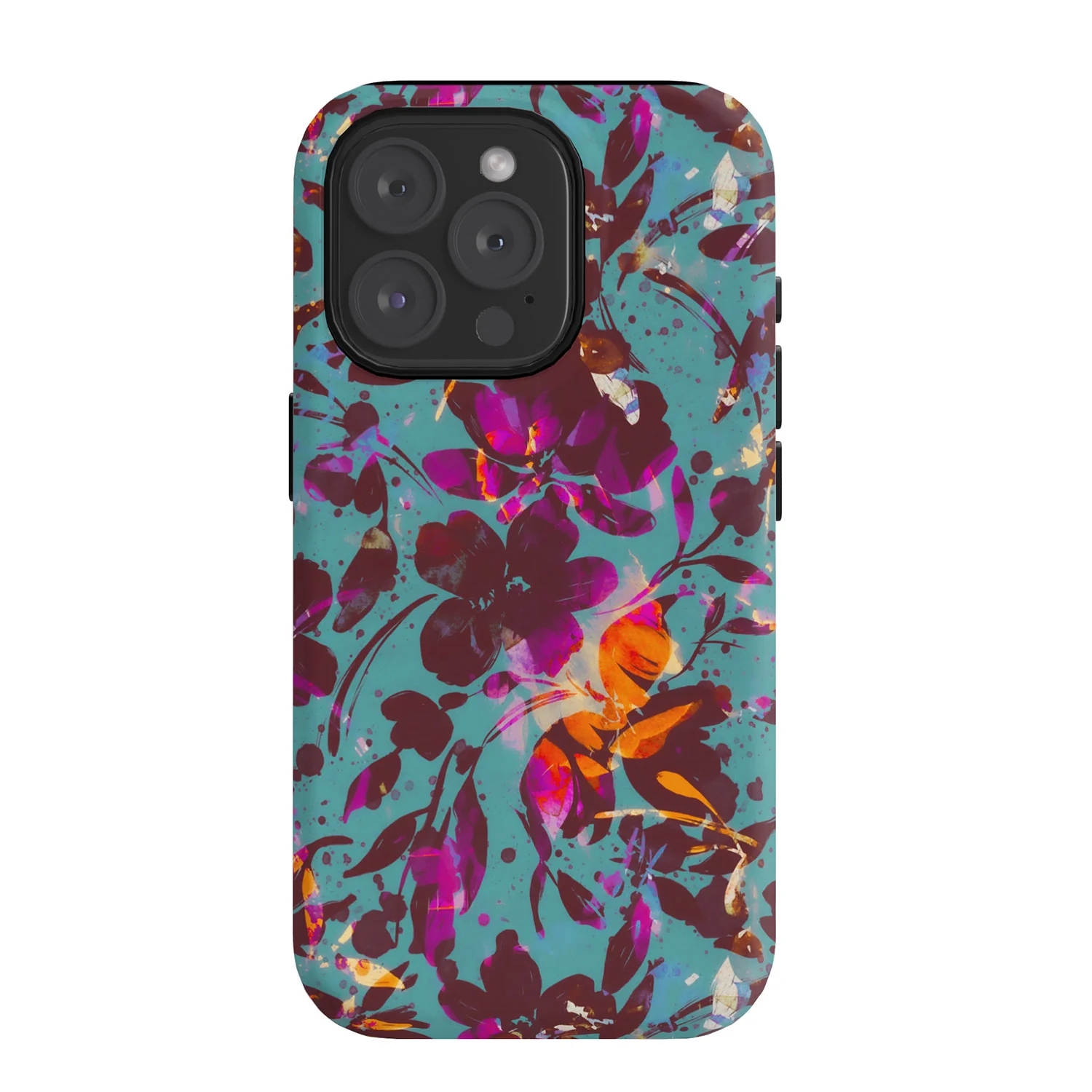 Marta Barragan Camarasa Bold Floral Expression Phone Case - Image 60