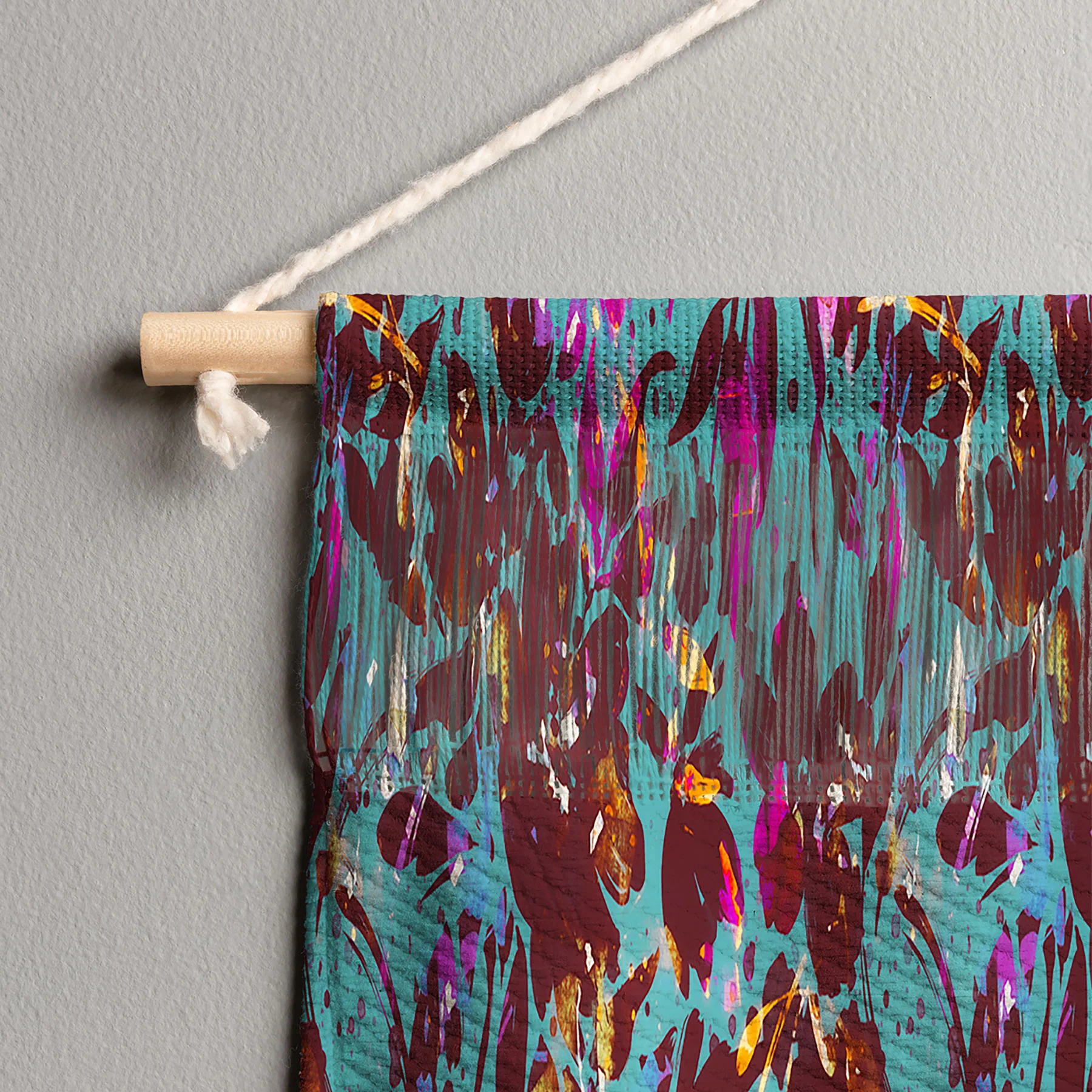 Marta Barragan Camarasa Bold Floral Expression Wall Hanging Landscape - Image 6