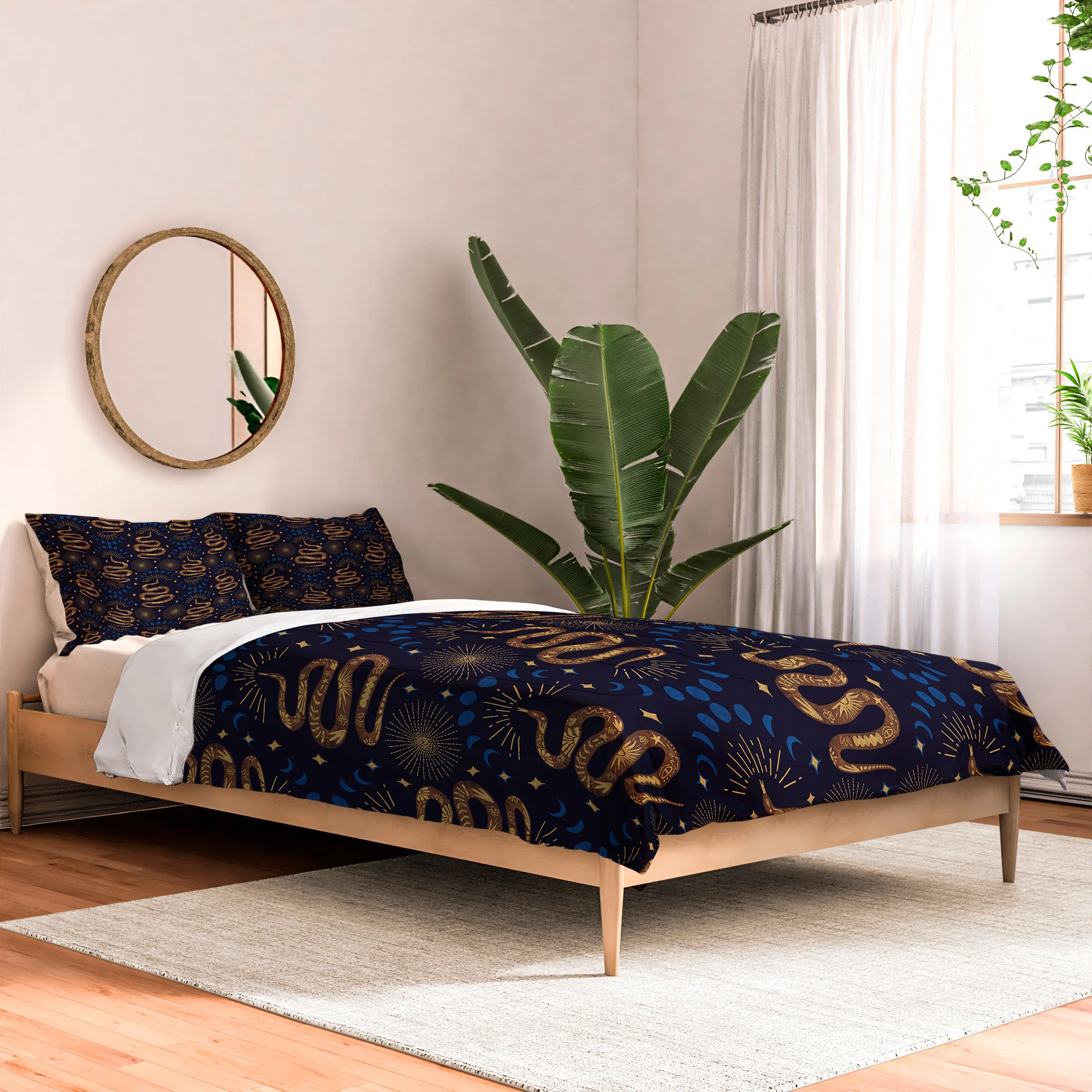 Marta Barragan Camarasa Celestial Serpent Charm Comforter - Image 2
