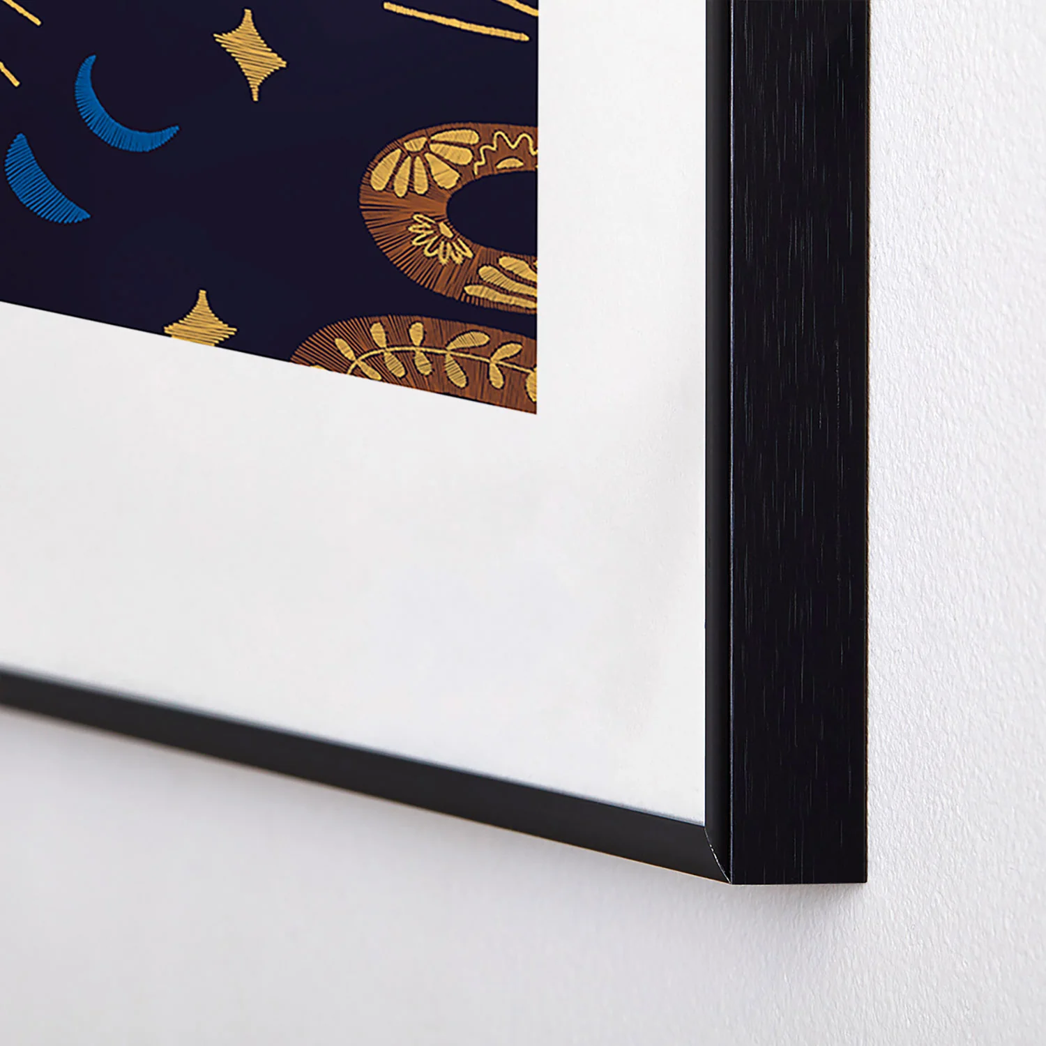 Marta Barragan Camarasa Celestial Serpent Charm Metal Framed Art Print - Image 24