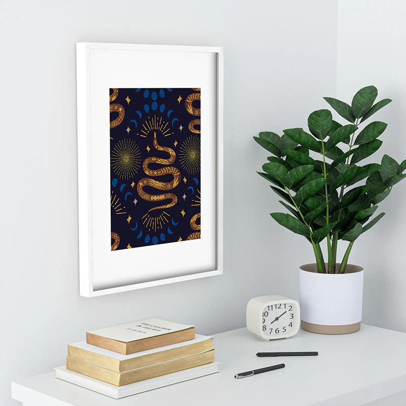 Marta Barragan Camarasa Celestial Serpent Charm Recessed Framing Rectangle - Image 20
