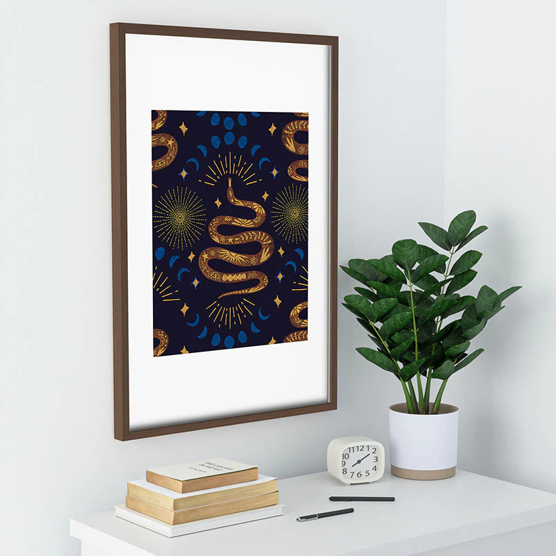 Marta Barragan Camarasa Celestial Serpent Charm Recessed Framing Rectangle - Image 32