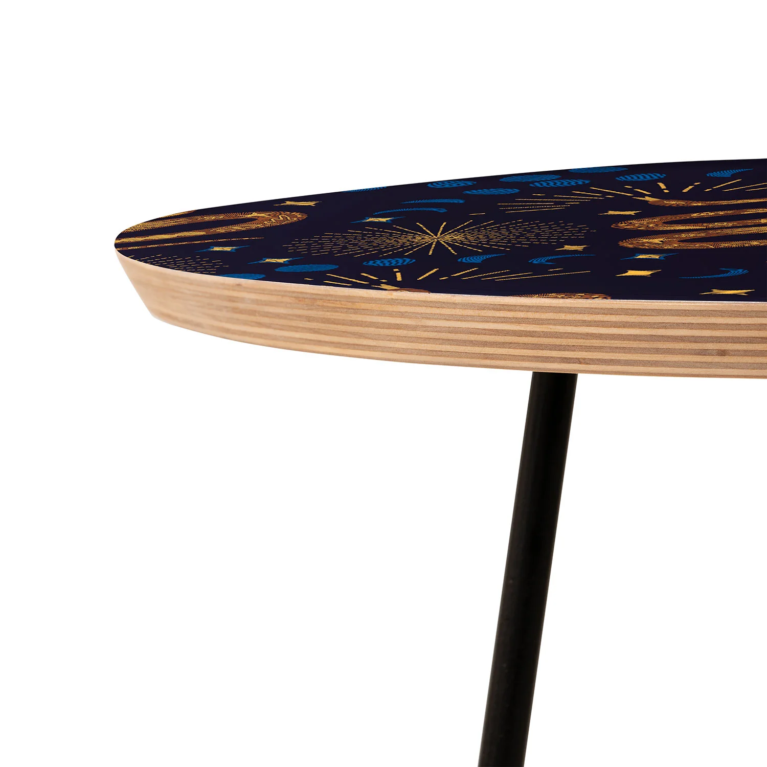 Marta Barragan Camarasa Celestial Serpent Charm Round Side Table - Image 6
