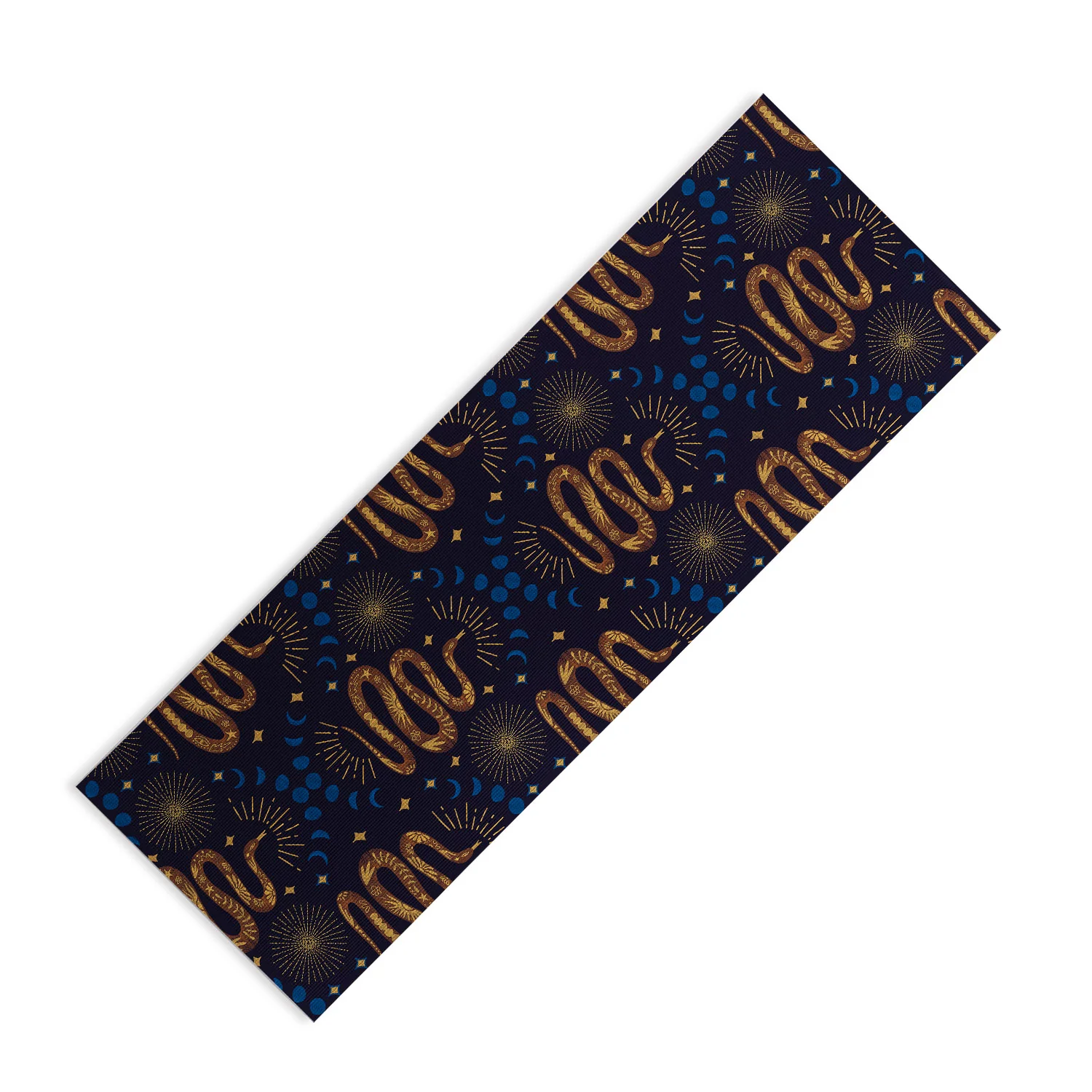 Marta Barragan Camarasa Celestial Serpent Charm Yoga Mat