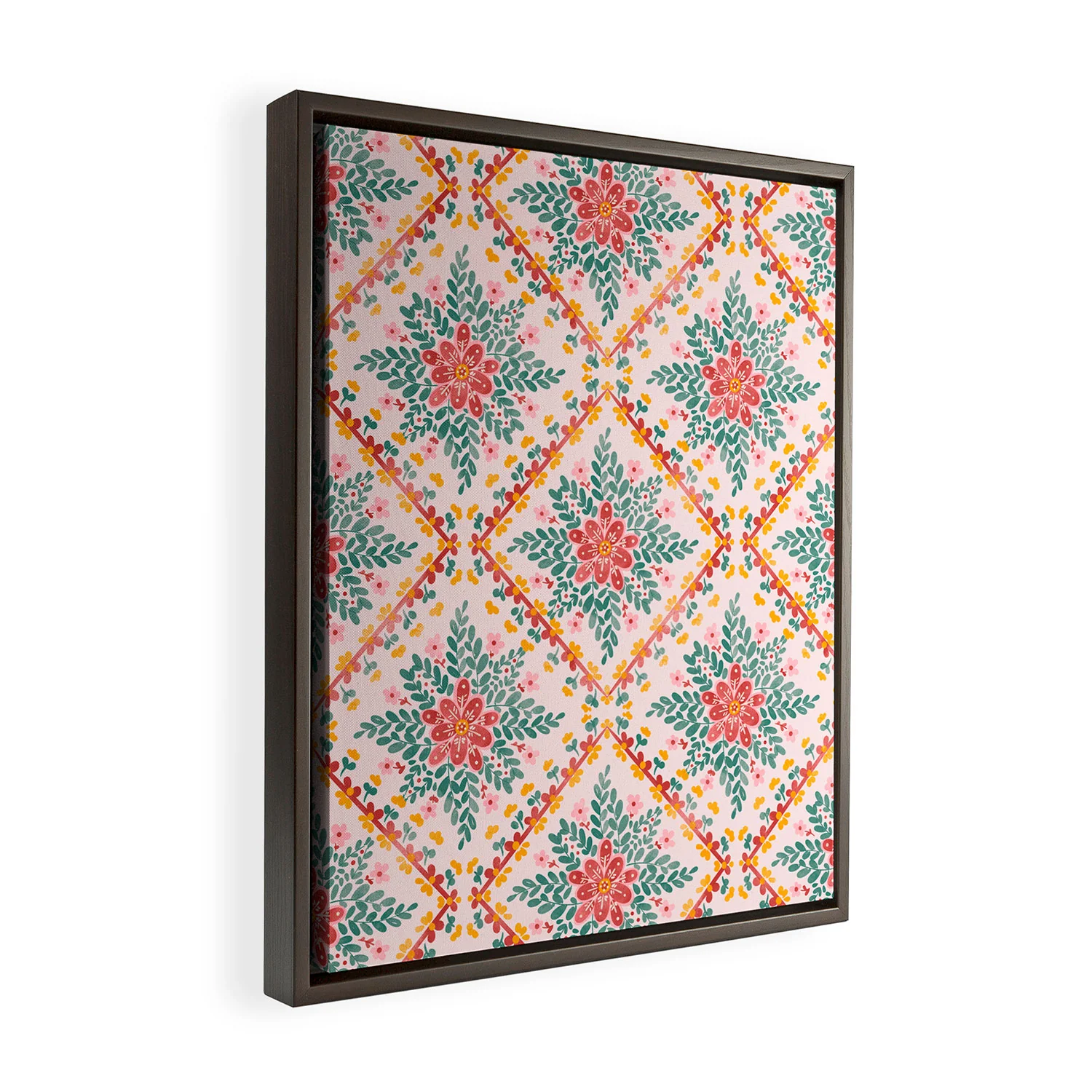 Marta Barragan Camarasa Chic Floral Geometry Art Canvas - Image 23