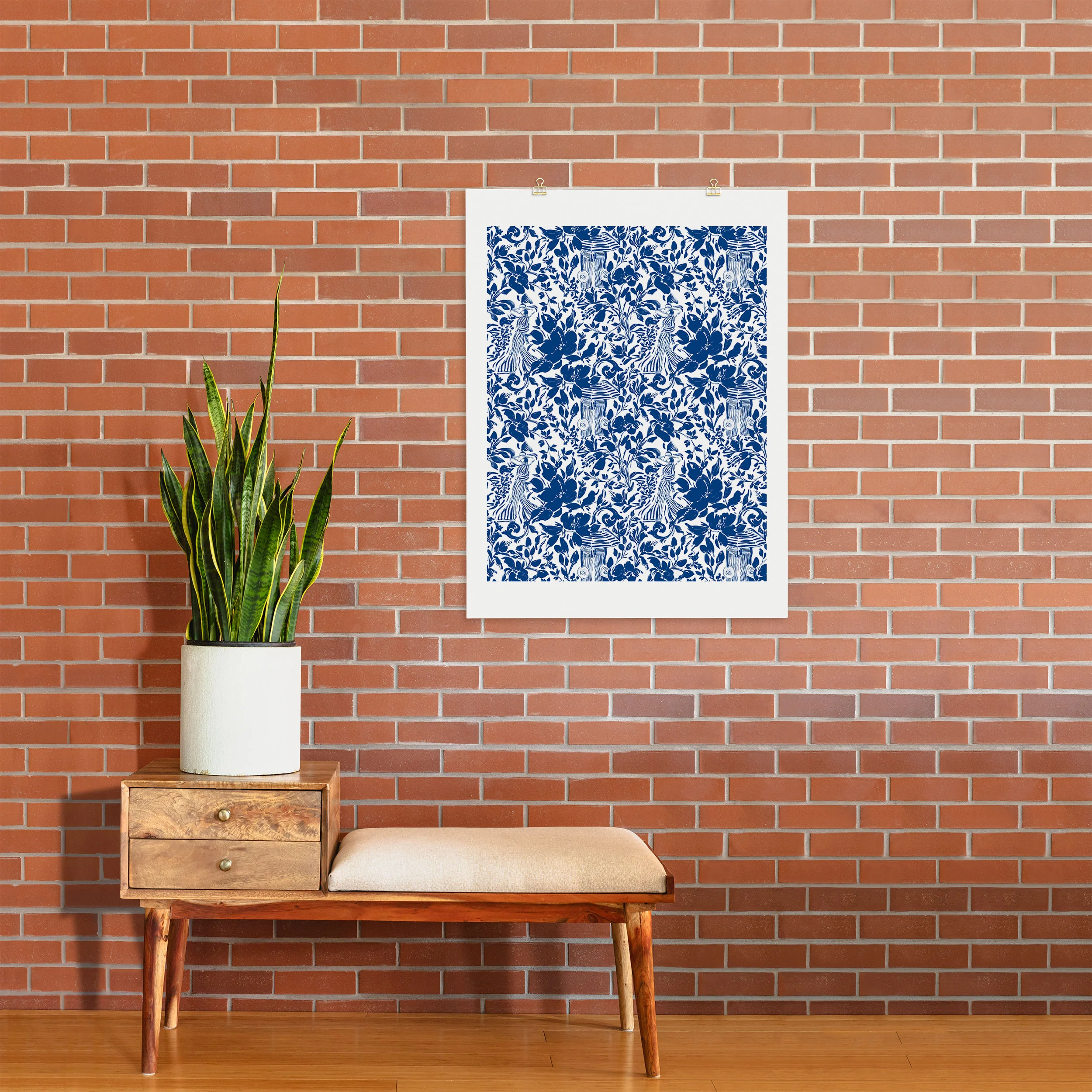 Marta Barragan Camarasa Chic Garden Walk Art Print - Image 23