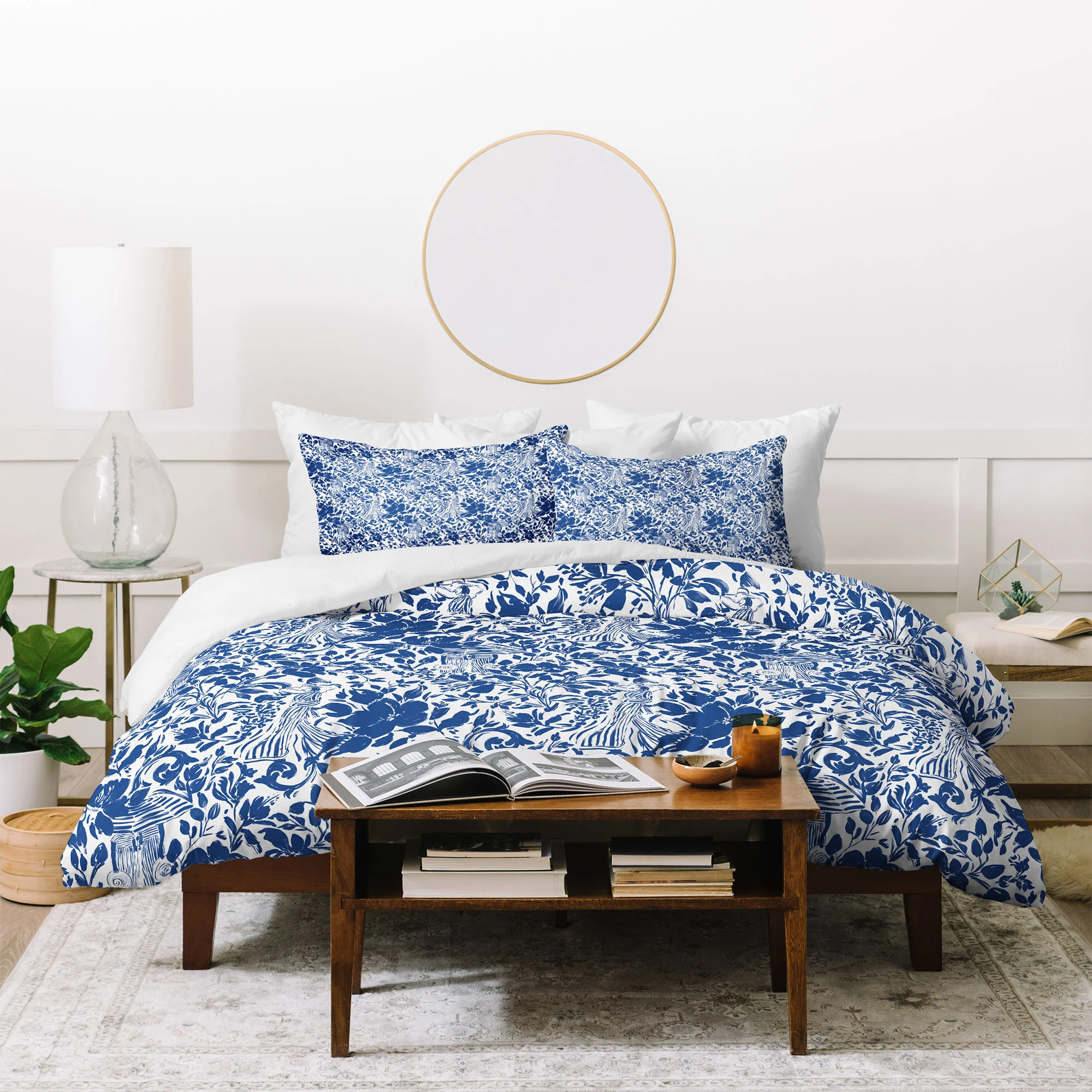 Marta Barragan Camarasa Chic Garden Walk Duvet Cover - Image 32