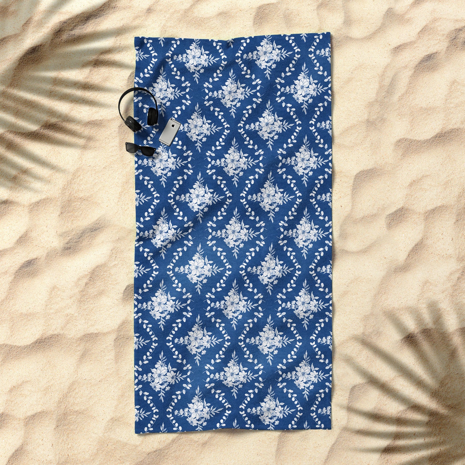 Marta Barragan Camarasa Chic Garden Whisper Beach Towel - Image 2