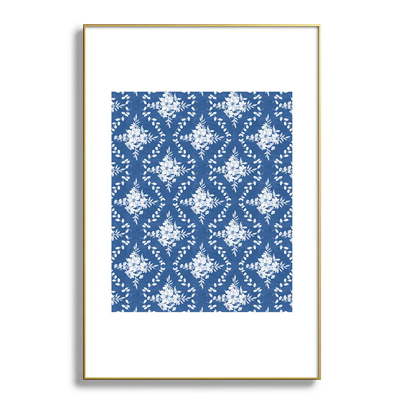 Marta Barragan Camarasa Chic Garden Whisper Metal Framed Art Print - Image 37