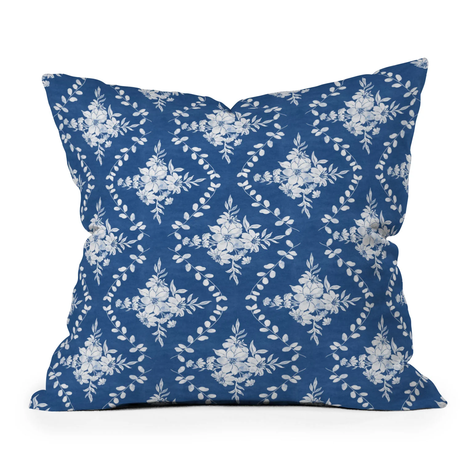 Marta Barragan Camarasa Chic Garden Whisper Outdoor Throw Pillow