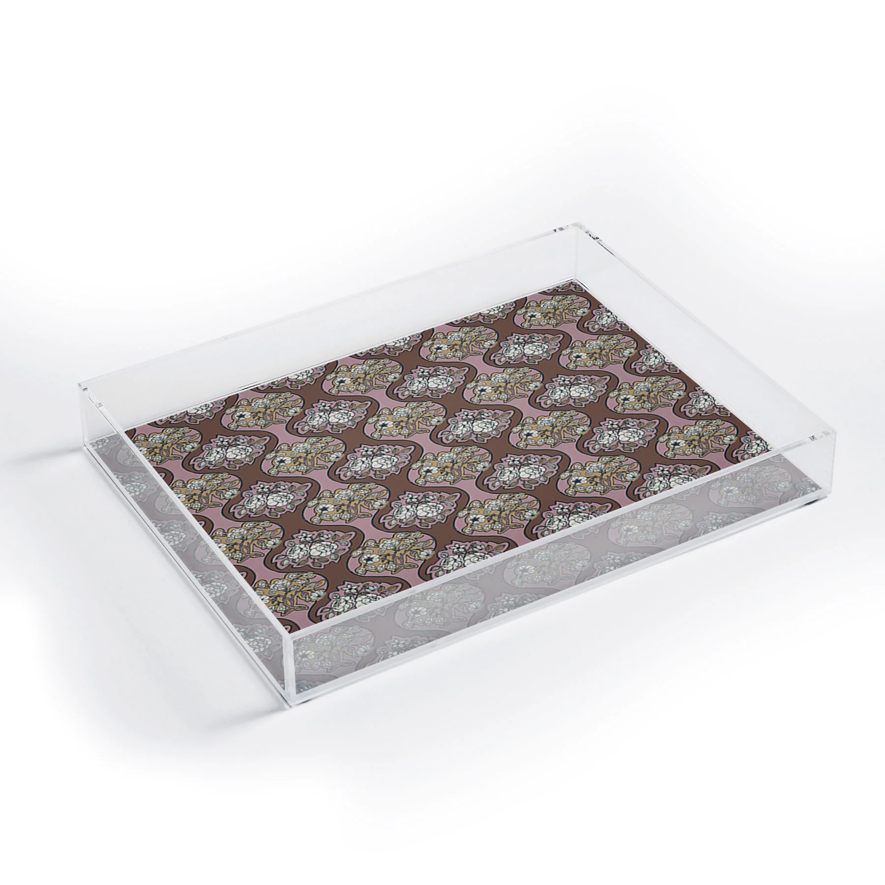 Marta Barragan Camarasa Classic Floral Arrangement Acrylic Tray - Image 3