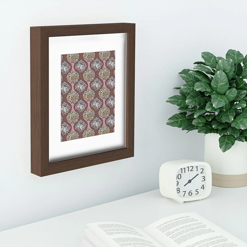 Marta Barragan Camarasa Classic Floral Arrangement Recessed Framing Rectangle - Image 8