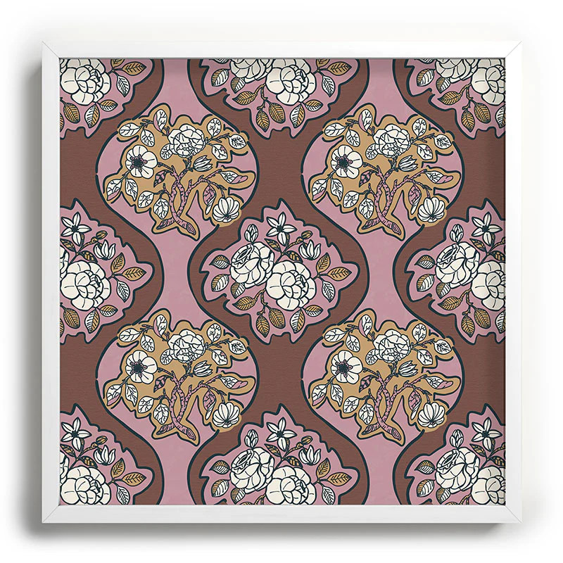 Marta Barragan Camarasa Classic Floral Arrangement Recessed Framing Square - Image 11
