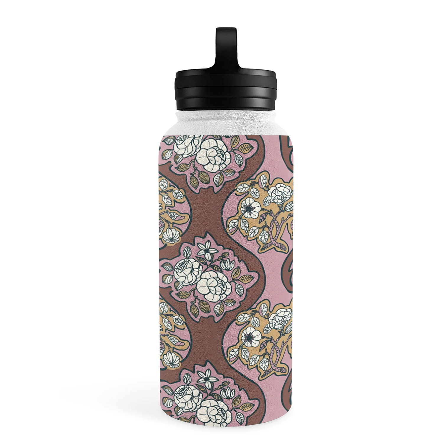 Marta Barragan Camarasa Classic Floral Arrangement Water Bottle - Image 35