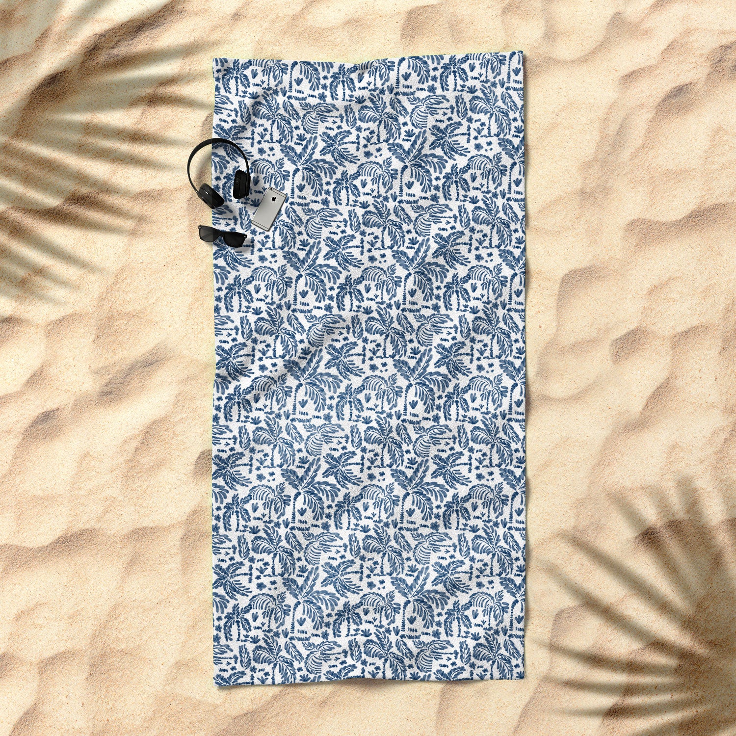 Marta Barragan Camarasa Coastal Jungle Charm Beach Towel - Image 2