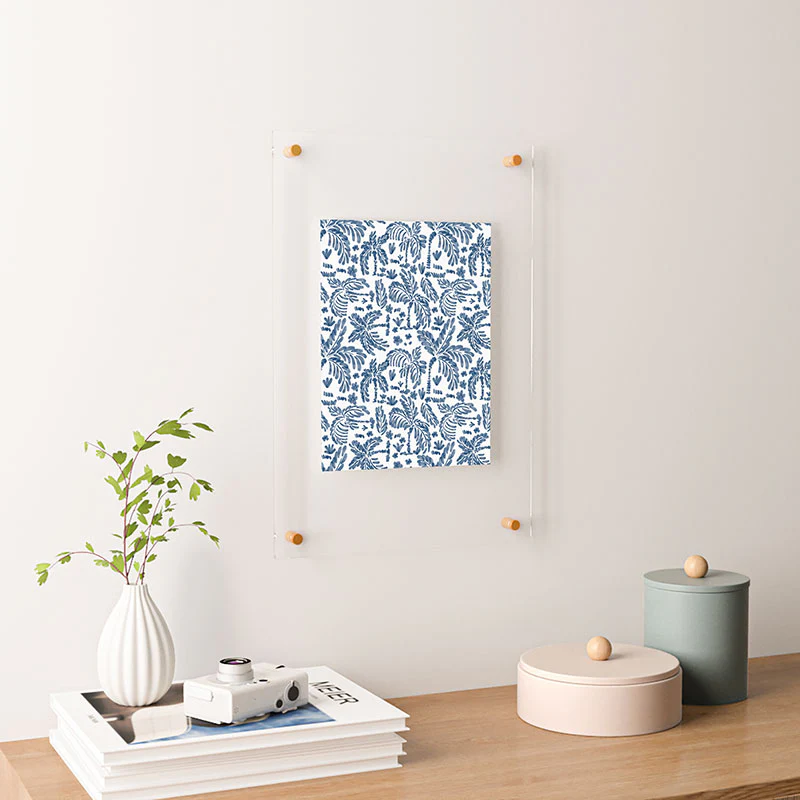 Marta Barragan Camarasa Coastal Jungle Charm Floating Acrylic Print - Image 14