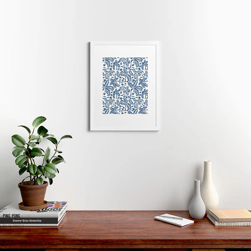 Marta Barragan Camarasa Coastal Jungle Charm Framed Art Print - Image 22