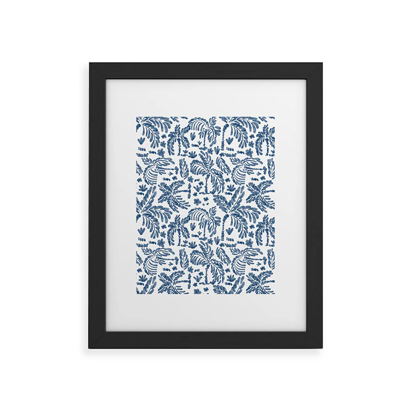 Marta Barragan Camarasa Coastal Jungle Charm Framed Art Print - Image 9