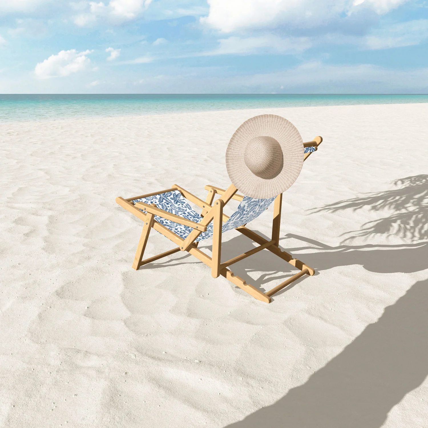Marta Barragan Camarasa Coastal Jungle Charm Sling Chair - Image 3
