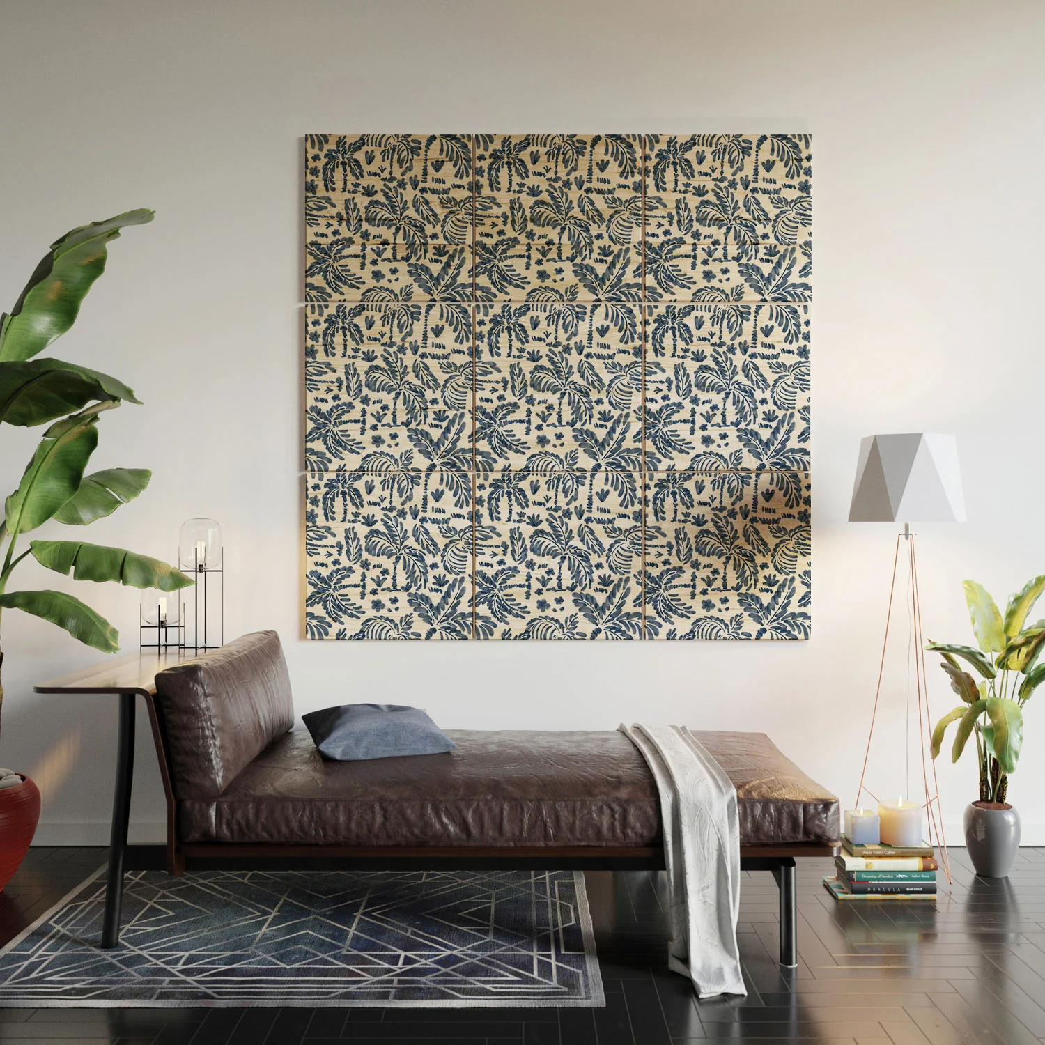 Marta Barragan Camarasa Coastal Jungle Charm Wood Wall Mural - Image 6