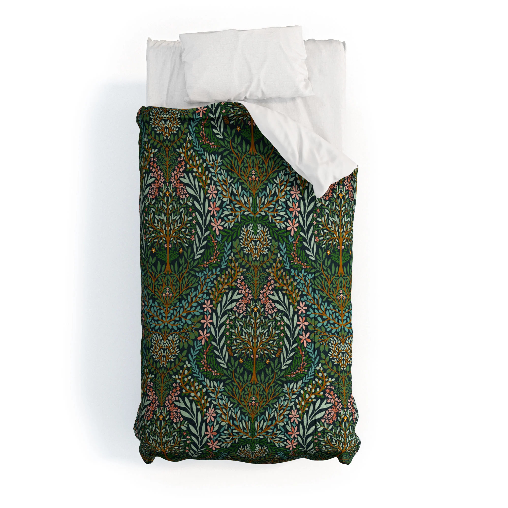 Marta Barragan Camarasa Enchanted Woodland Oasis Comforter - Image 4
