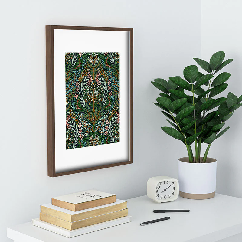 Marta Barragan Camarasa Enchanted Woodland Oasis Recessed Framing Rectangle - Image 24