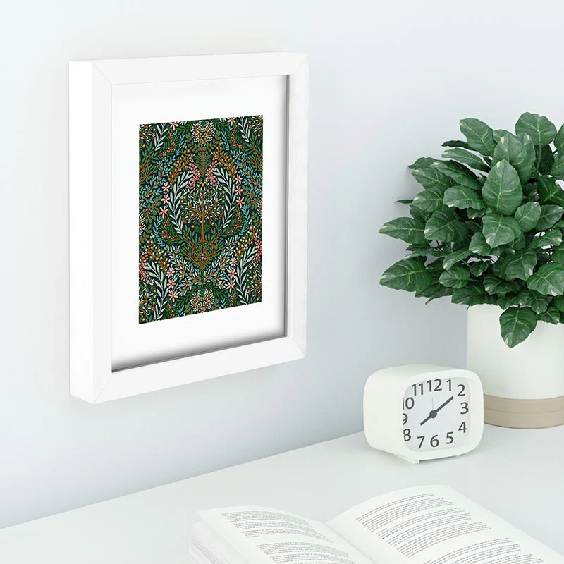 Marta Barragan Camarasa Enchanted Woodland Oasis Recessed Framing Rectangle - Image 4