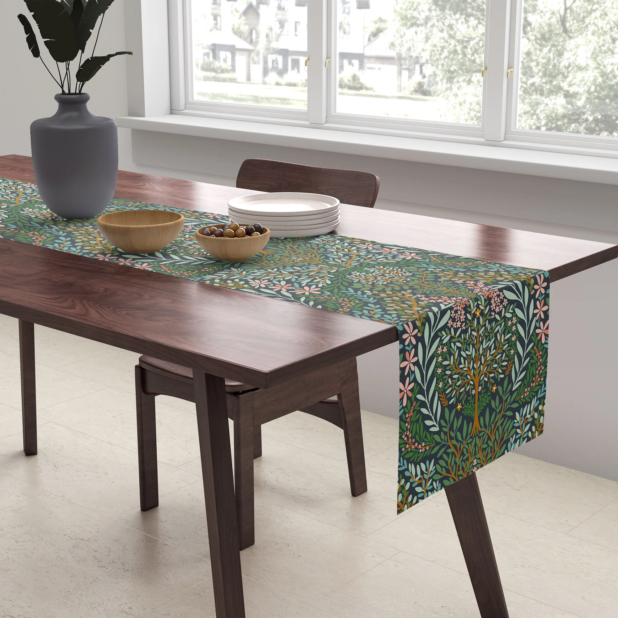 Marta Barragan Camarasa Enchanted Woodland Oasis Table Runner - Image 2