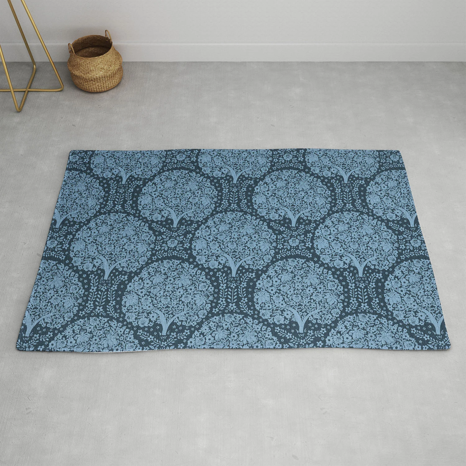 Marta Barragan Camarasa Flowering Trees Forest B Area Rug - Image 11