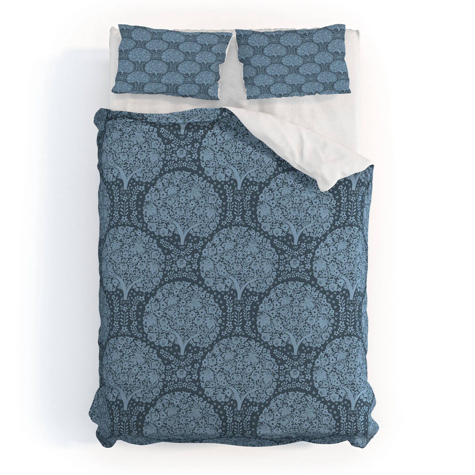 Marta Barragan Camarasa Flowering Trees Forest B Duvet Cover - Image 41