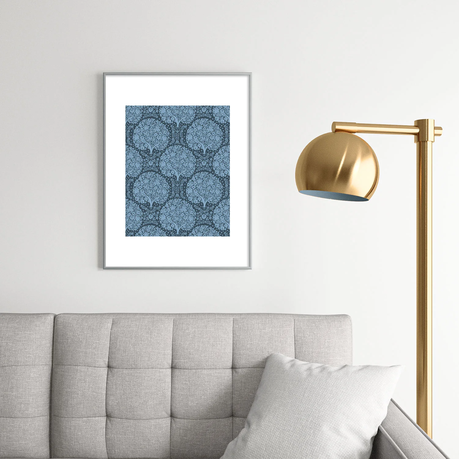 Marta Barragan Camarasa Flowering Trees Forest B Metal Framed Art Print - Image 30