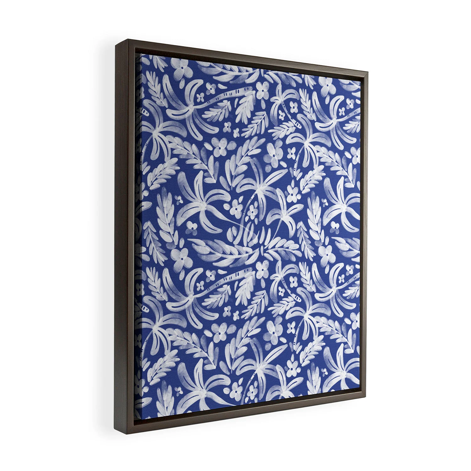 Marta Barragan Camarasa Indigo Tropical Oasis Art Canvas - Image 23