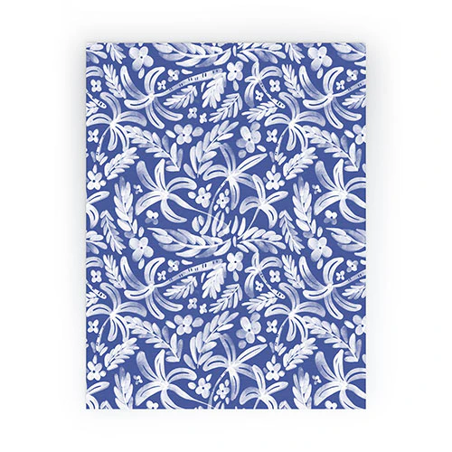 Marta Barragan Camarasa Indigo Tropical Oasis Mini Art Print - Image 2