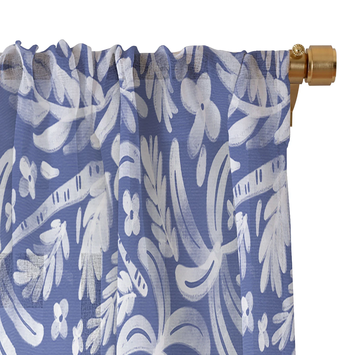 Marta Barragan Camarasa Indigo Tropical Oasis Sheer Non Repeat - Image 3