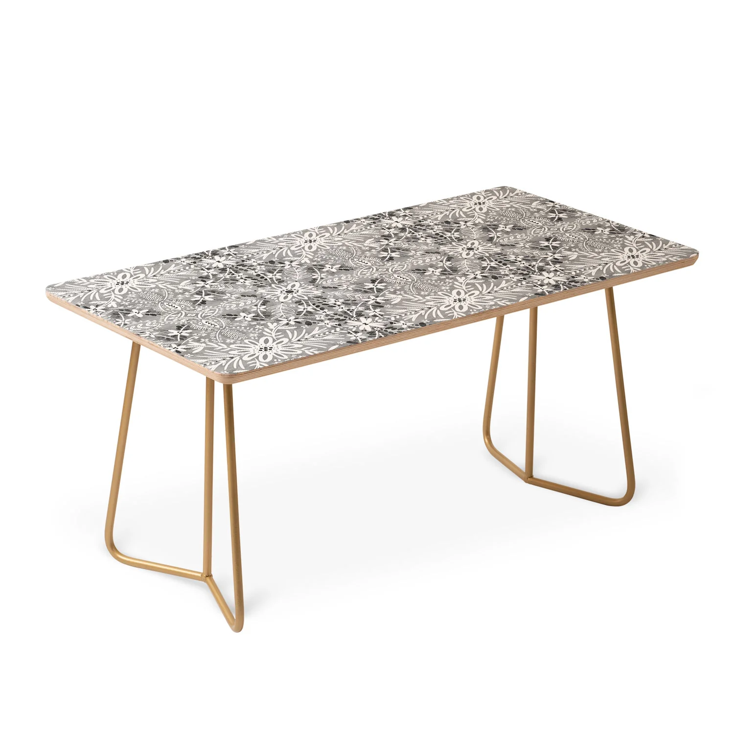 Marta Barragan Camarasa Intricate Floral Symmetry Coffee Table - Image 3
